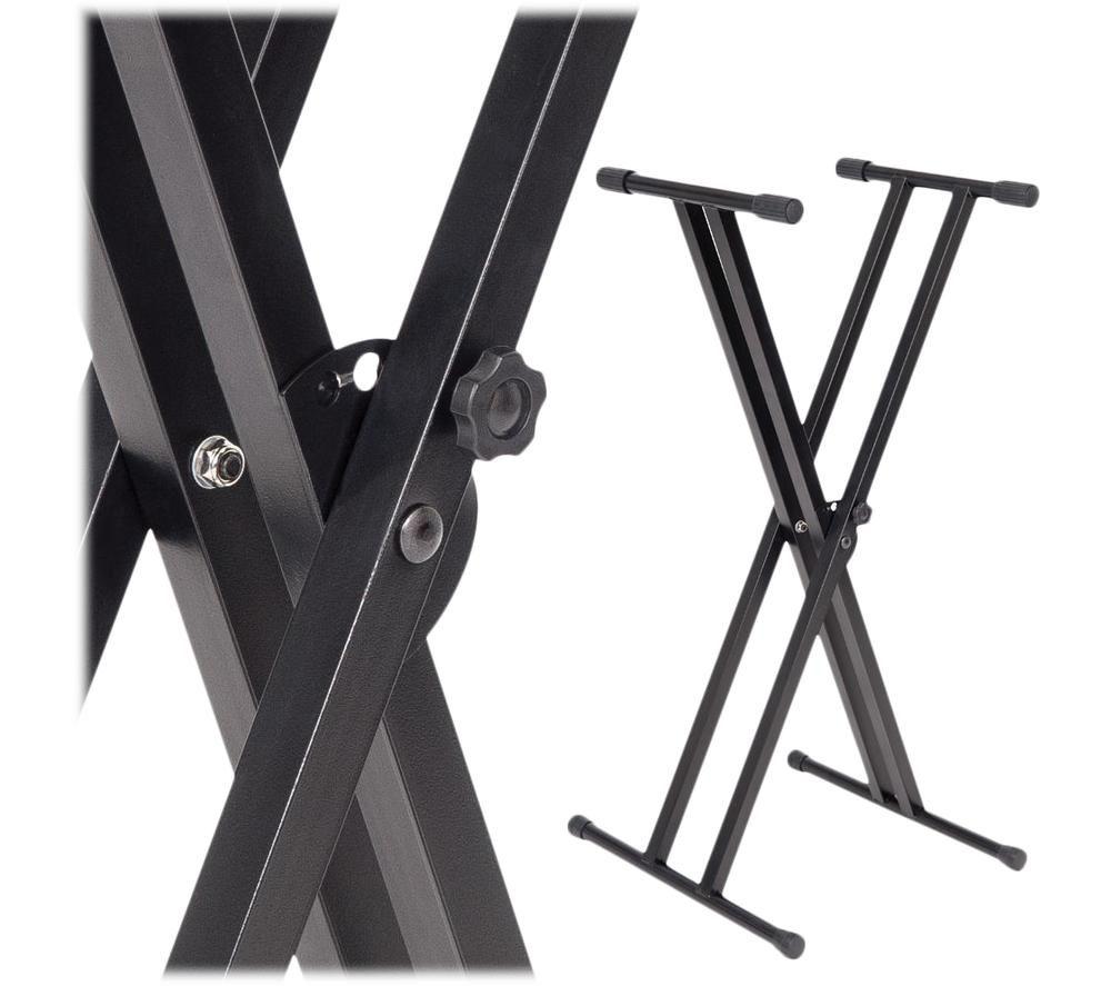 KINSMAN KS129 Electronic Keyboard Stand - Black image number 2 of 3