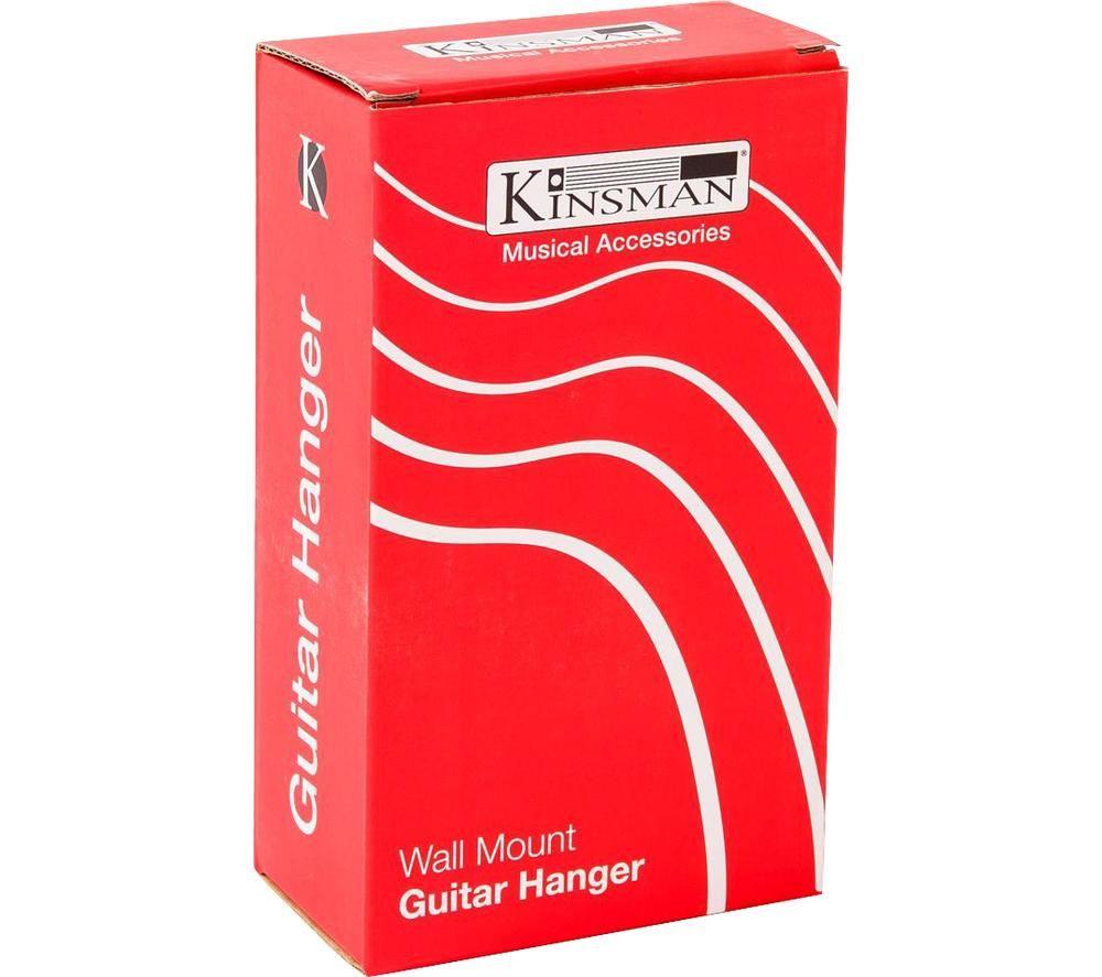 KINSMAN KWH10 Guitar Wall Hanger - Black image number 3 of 3