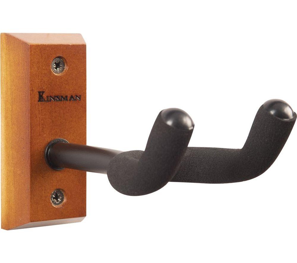 Kinsman Kwh2 Ukulele Wall Hanger - Black, Black