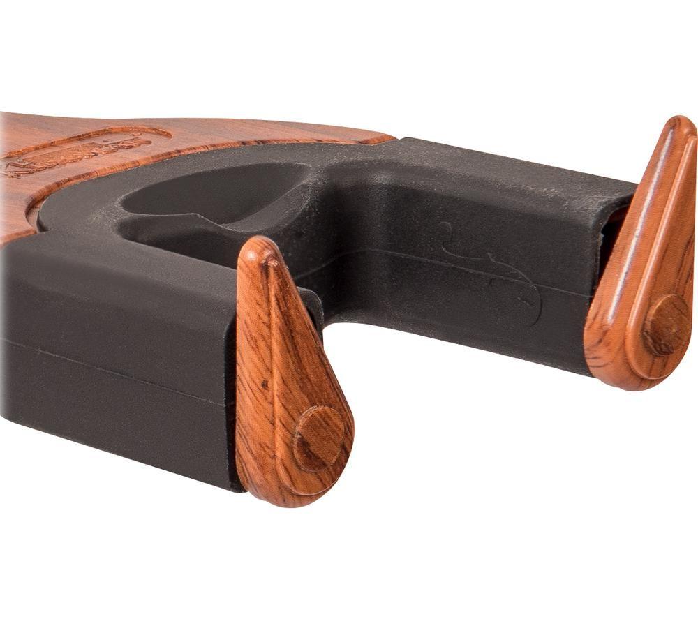 KINSMAN KWH5 Auto Lock Ukulele Hanger - Black & Brown image number 2 of 3