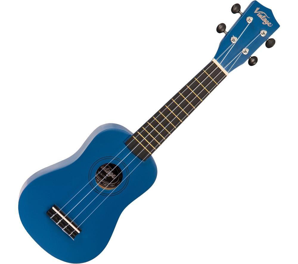 VINTAGE VUK15BL Acoustic Ukulele - Satin Blue image number 2 of 12