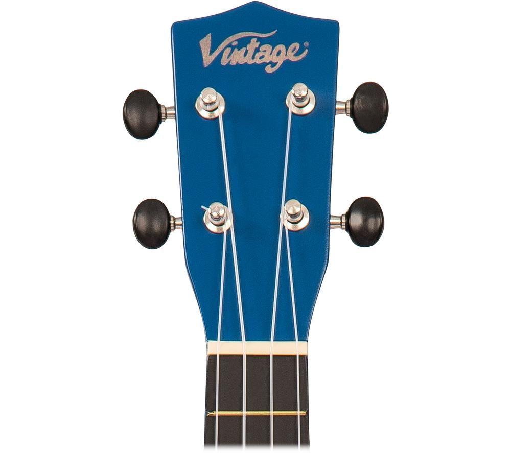 VINTAGE VUK15BL Acoustic Ukulele - Satin Blue image number 4 of 12