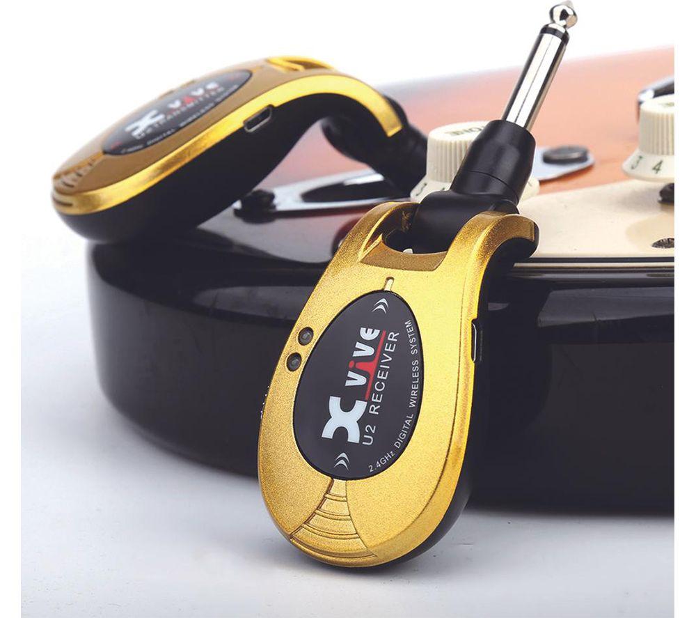 XVIVE XU2GD Wireless Guitar Transmission System - Gold image number 3 of 5