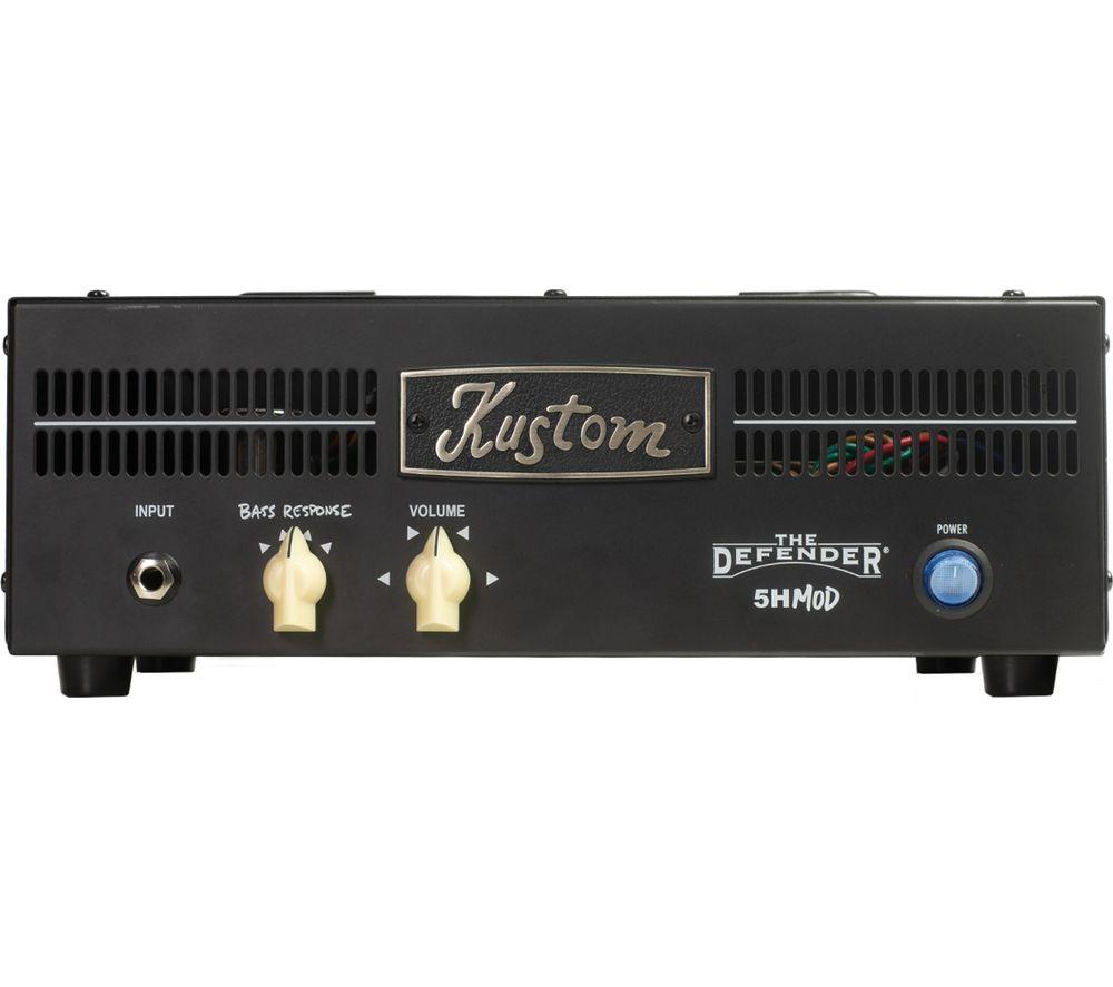 Buy KUSTOM Defender DEF5H Guitar Tube Amplifier Head Black Currys