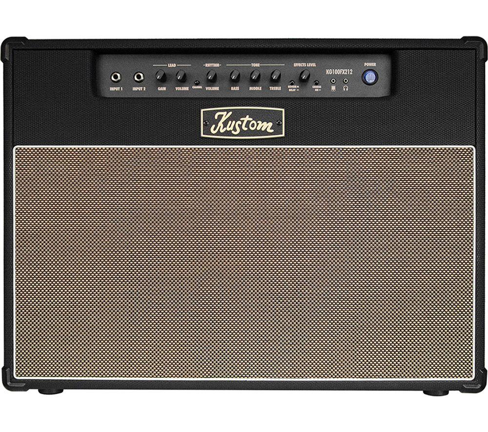 Buy KUSTOM KG100FX212 100 W Guitar Amplifier Black Currys