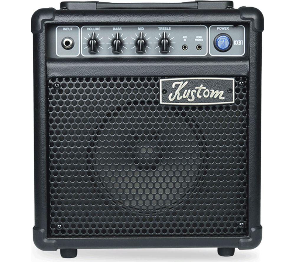 Buy Kustom Kxb1 10w Combo Bass Guitar Amplifier Black Currys