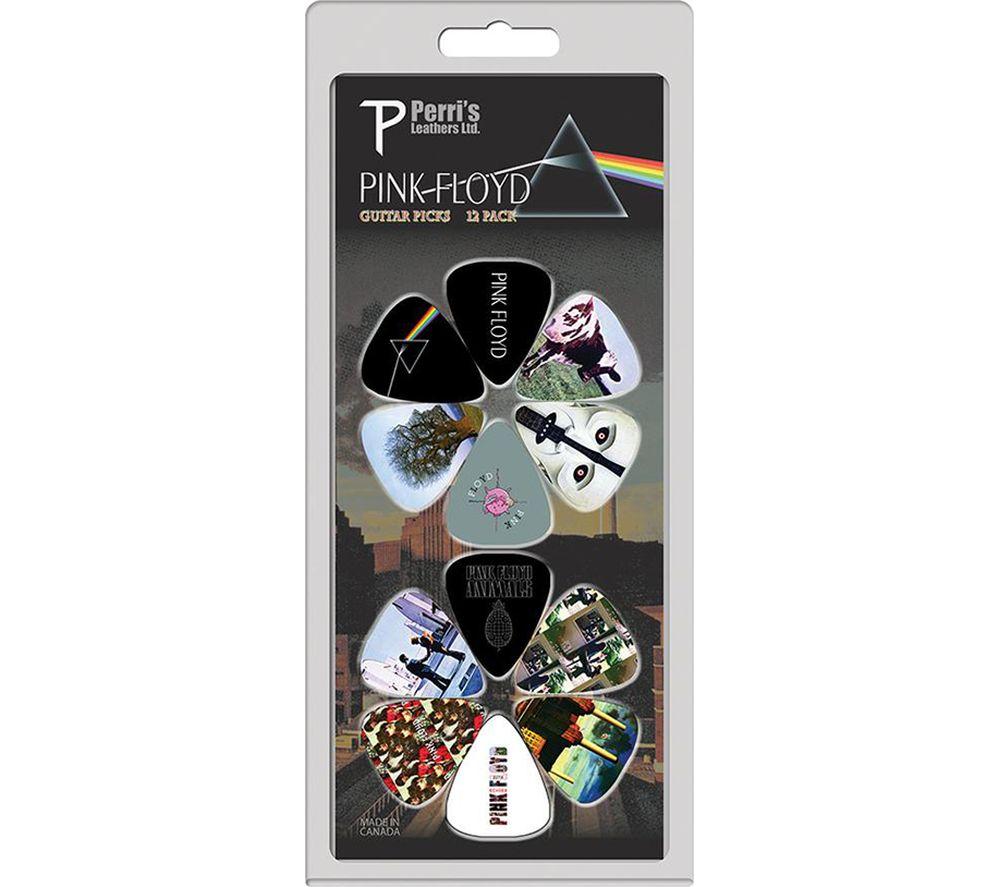 PERRIS Pink Floyd Guitar Pick Variety Pack - Set of 12, Patterned