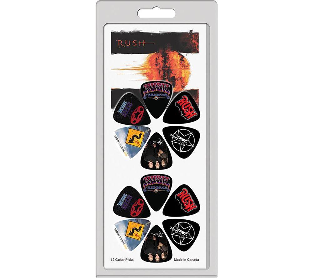 PERRIS Rush Guitar Pick Variety Pack - Set of 12, Patterned