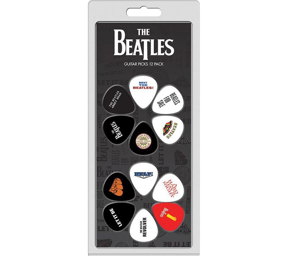 PERRIS The Beatles Albums Guitar Pick Variety Pack - Set of 12, Patterned