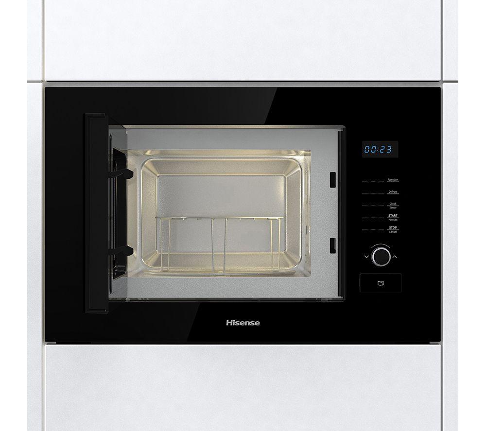 HISENSE HB20MOBX5UK Built-in Solo Microwave - Black image number 11 of 14