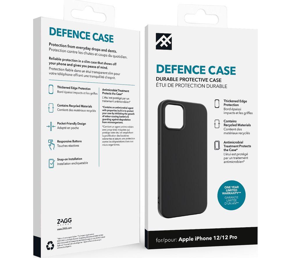 DEFENCE iPhone 12 & 12 Pro Case - Black image number 2 of 2