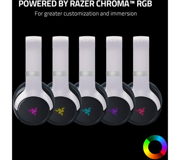 RAZER Kaira for PlayStation Wireless Gaming Headset - Black & White image number 8