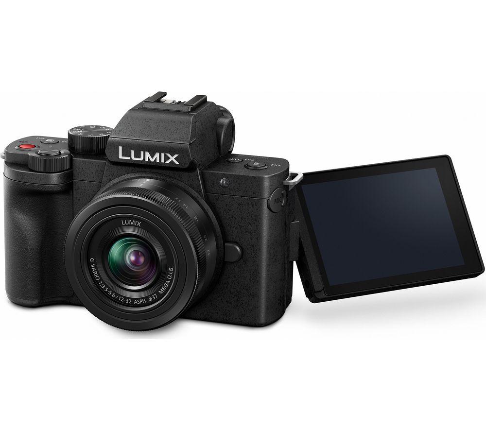 PANASONIC Lumix DC-G100 Mirrorless Camera Travel Kit with G Vario 12-32 mm f/3.5-5.6 Asph. Mega O.I.S. & G 25 mm f/1.7 Lens image number 3 of 8