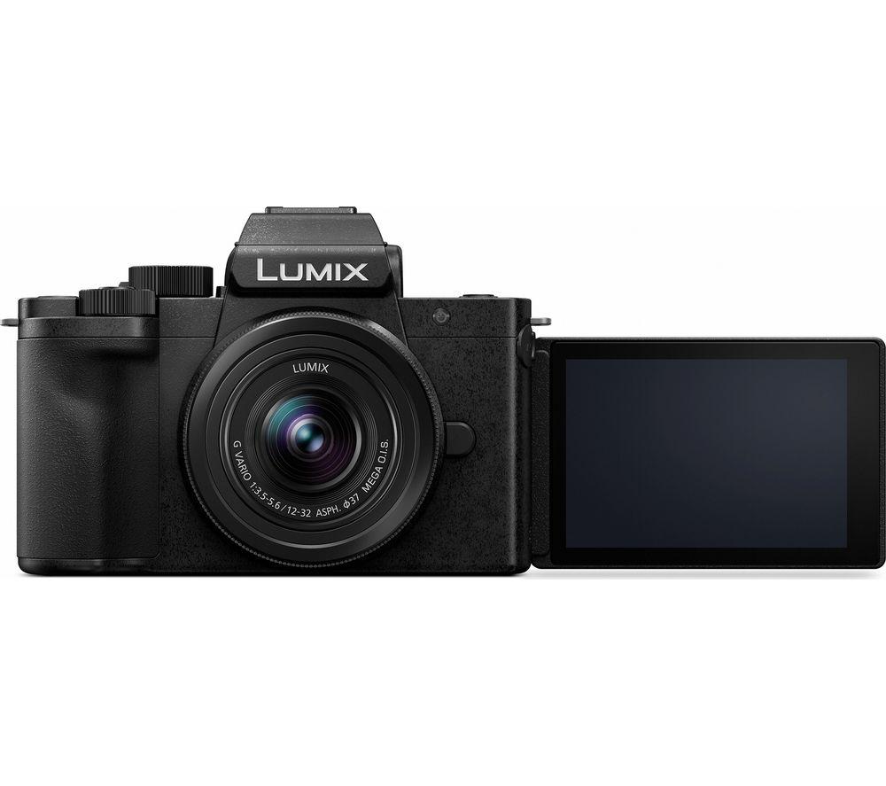 PANASONIC Lumix DC-G100 Mirrorless Camera Travel Kit with G Vario 12-32 mm f/3.5-5.6 Asph. Mega O.I.S. & G 25 mm f/1.7 Lens image number 4 of 8