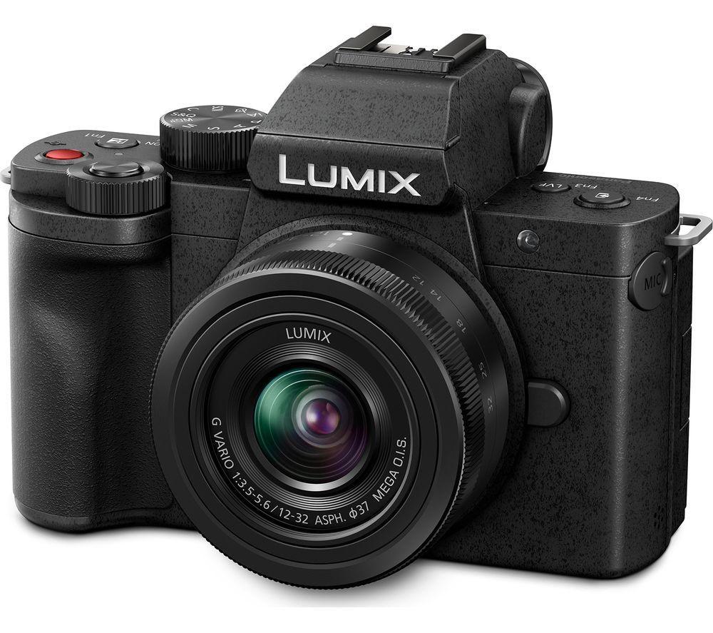 PANASONIC Lumix DC-G100 Mirrorless Camera Travel Kit with G Vario 12-32 mm f/3.5-5.6 Asph. Mega O.I.S. & G 25 mm f/1.7 Lens image number 8 of 8