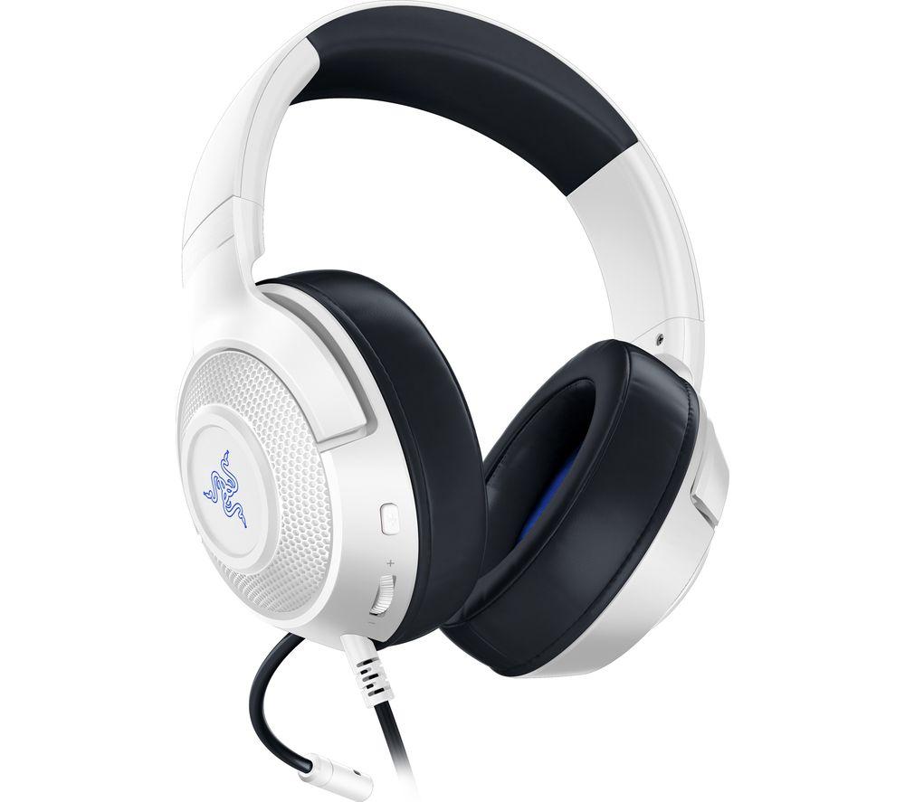RAZER Kraken X for Console Gaming Headset - White, White