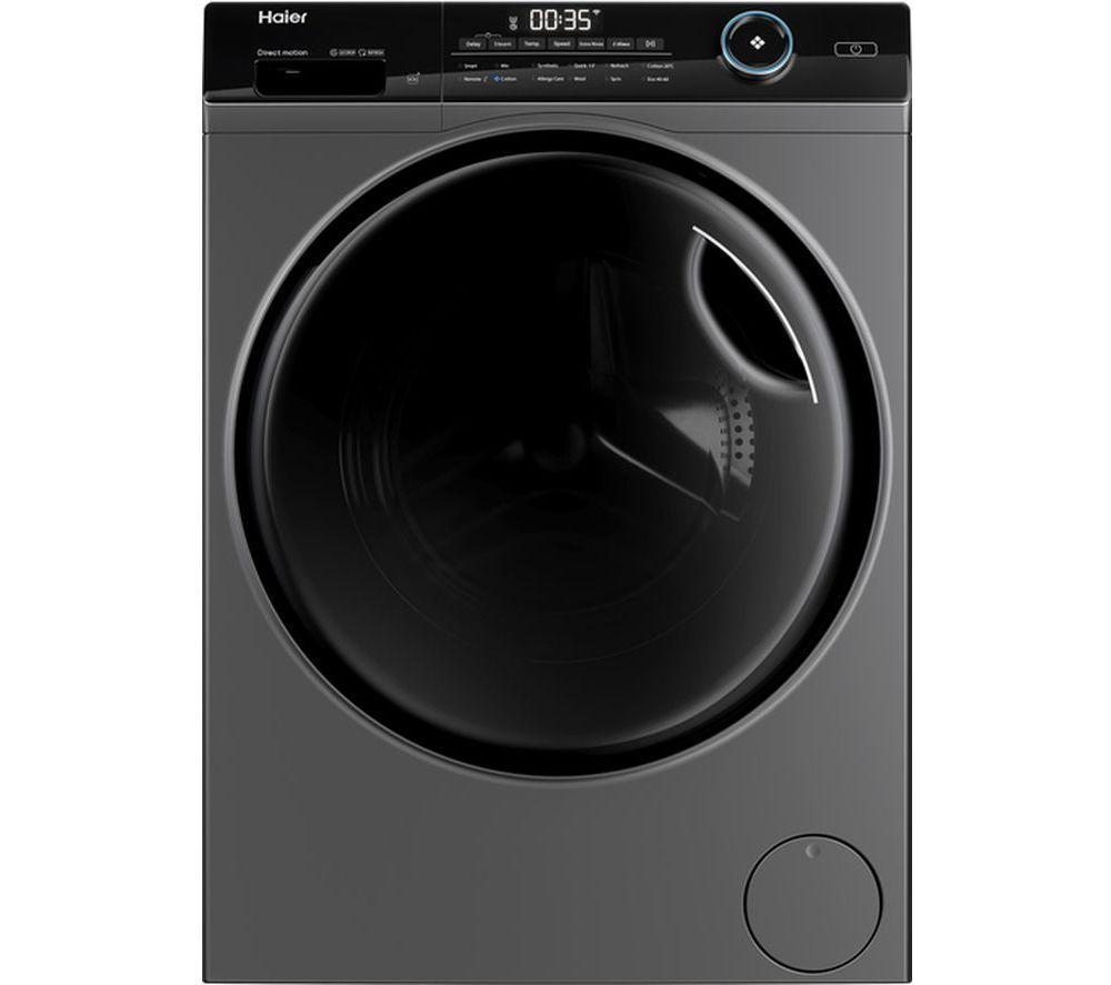 HAIER 959 Series HD90-A2959S WiFi-enabled 9 kg Heat Pump Tumble Dryer - Graphite, Silver/Grey