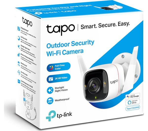 TP-LINK Tapo C320WS 2K WiFi Outdoor Security Camera image number 2