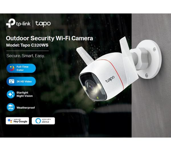 TP-LINK Tapo C320WS 2K WiFi Outdoor Security Camera image number 4