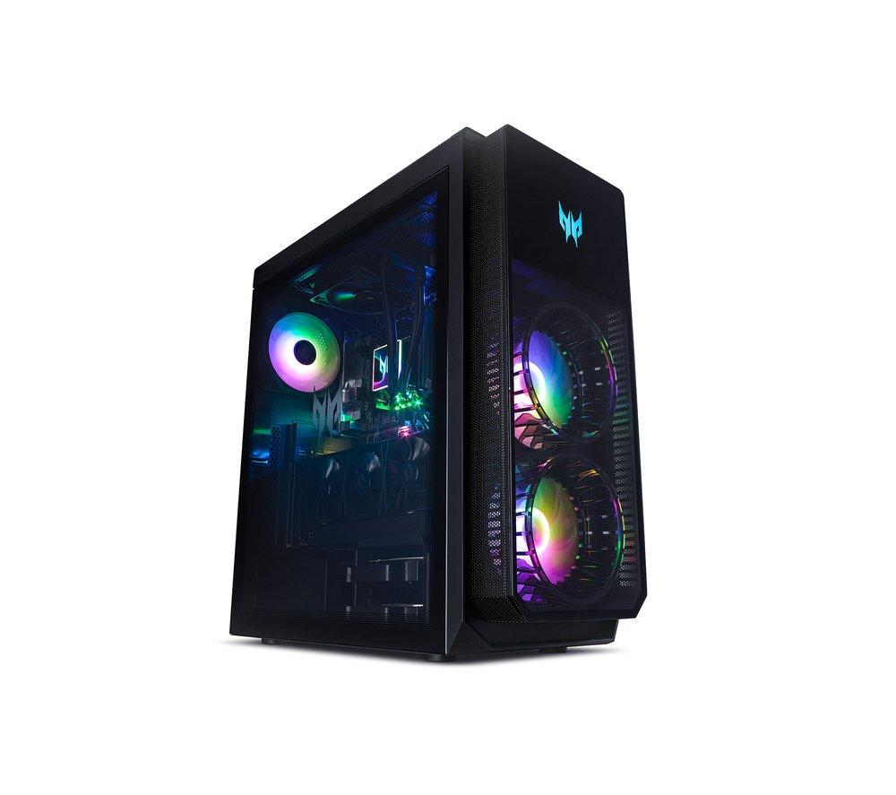 Image of ACER Predator Orion 7000 PO7-640 Gaming PC - Intel®Core i9, RTX 3090, 2 TB HDD & 1 TB SSD, Black