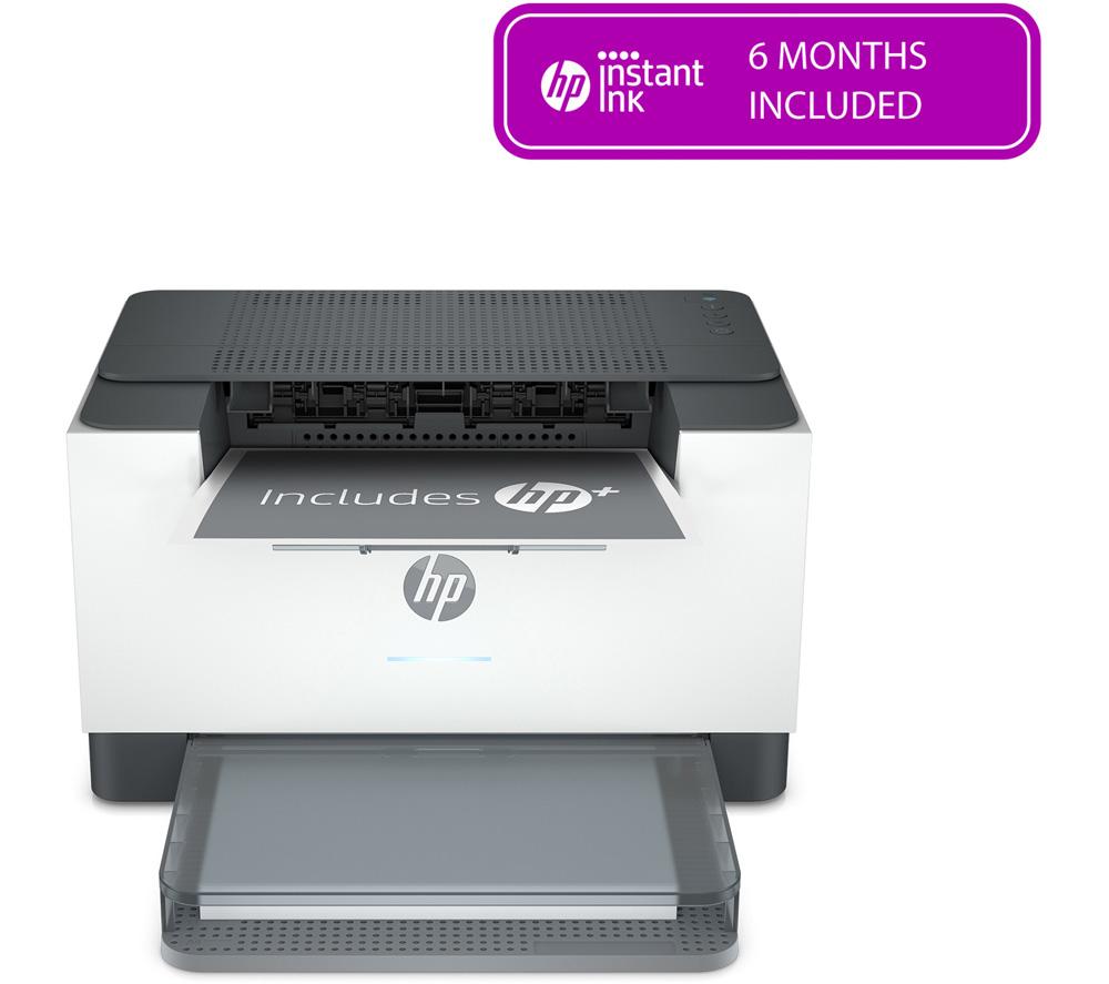 HP LaserJet M209dwe Monochrome Wireless Laser Printer with HP Plus, Silver/Grey,Black