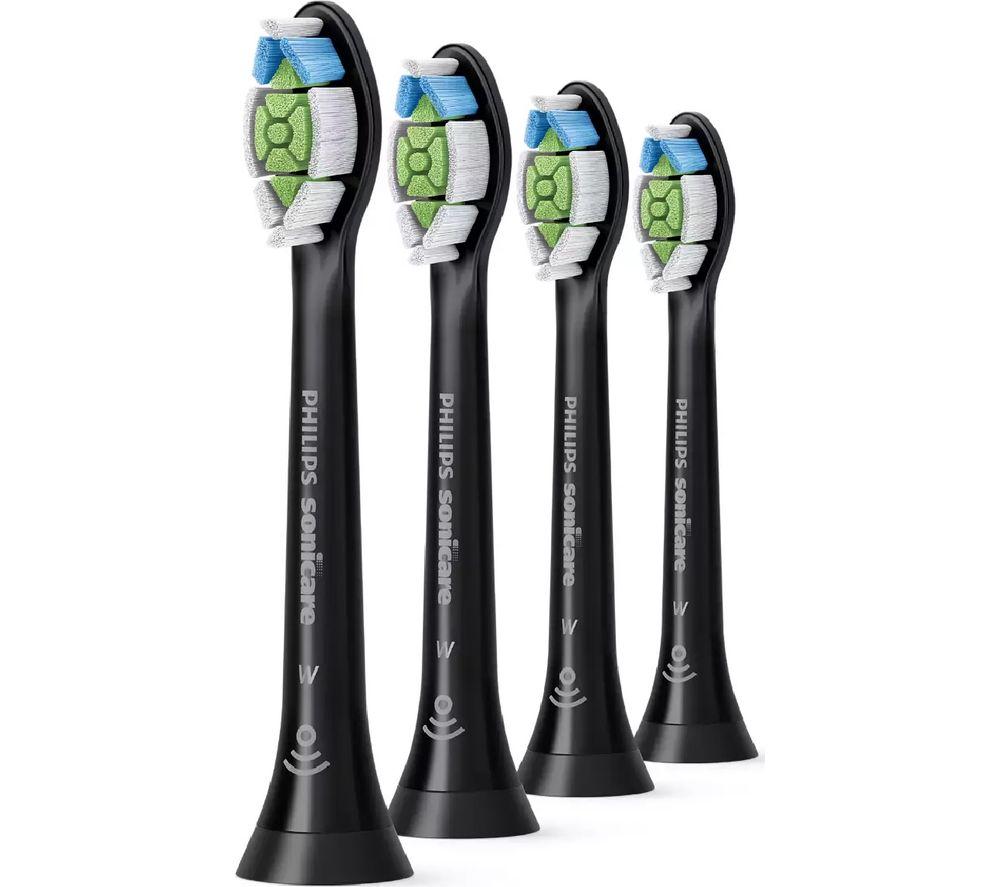 PHILIPS Sonicare W Optimal White HX6064/11 Standard Sonic Toothbrush Head - Pack of 4