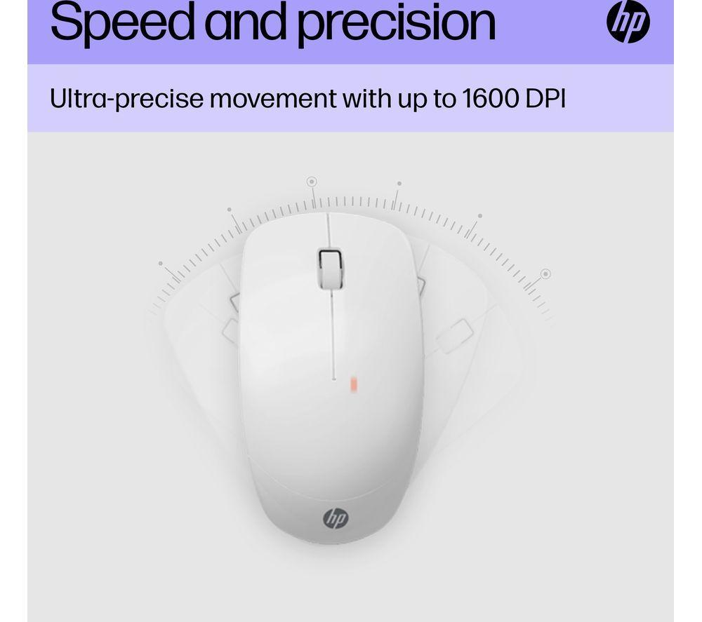 HP 230 Wireless Keyboard & Mouse Set - White image number 4 of 9