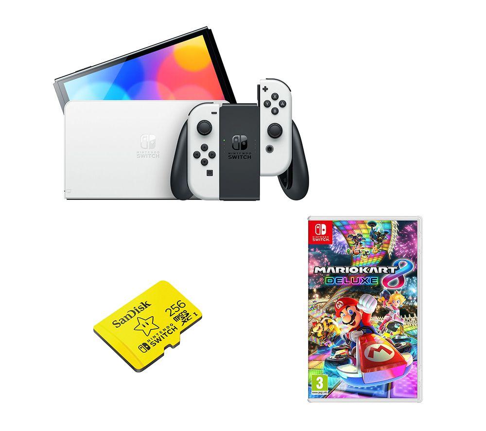 UNBOXING NINTENDO SWITCH OLED WHITE visual data 6