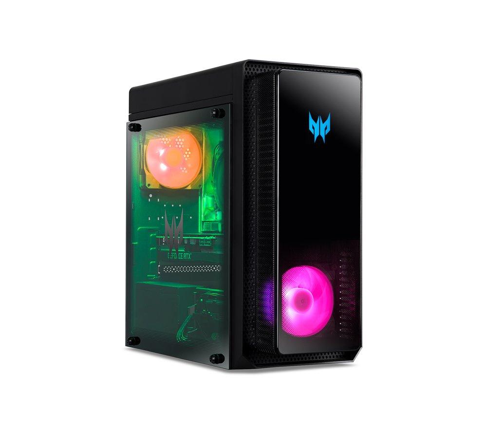 Image of ACER Predator Orion 3000 PO3-640 Gaming PC - Intel®Core i5, RTX 3060, 1 TB HDD & 256 GB SSD, Black