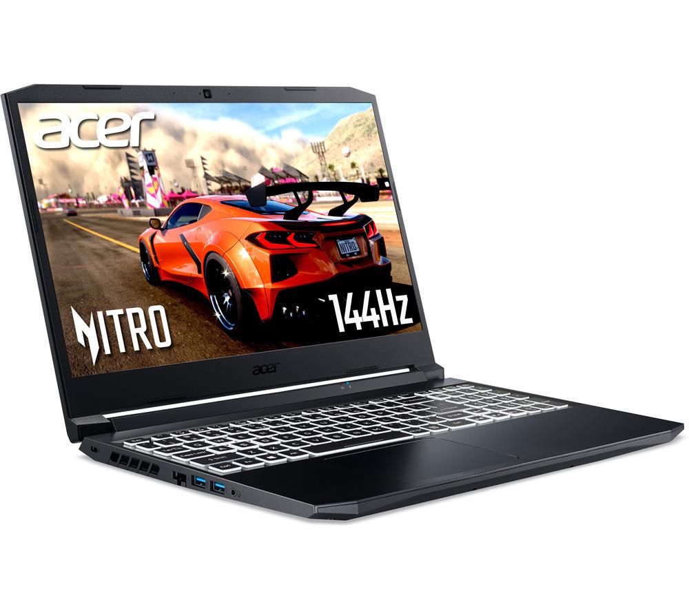 Image of ACER Nitro 5 15.6" Gaming Laptop - AMD Ryzen 7, RTX 3070, 1 TB SSD, Black