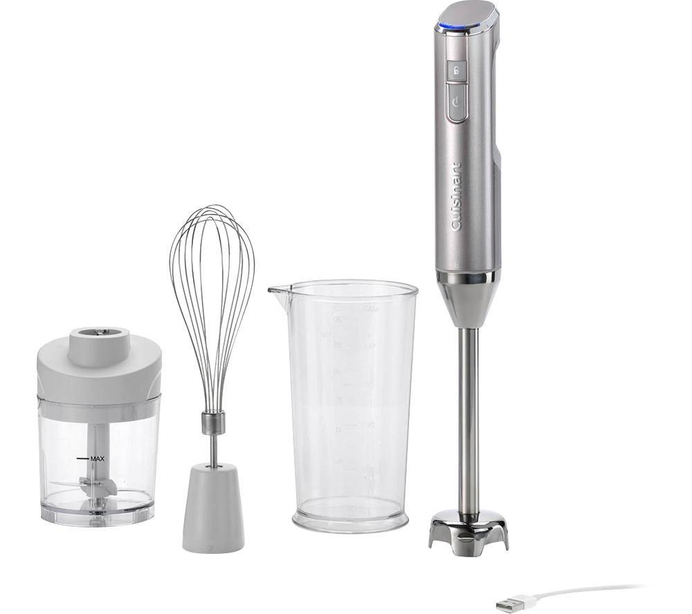 CUISINART RHB100U Cordless Pro Hand Blender - Silver, Silver/Grey