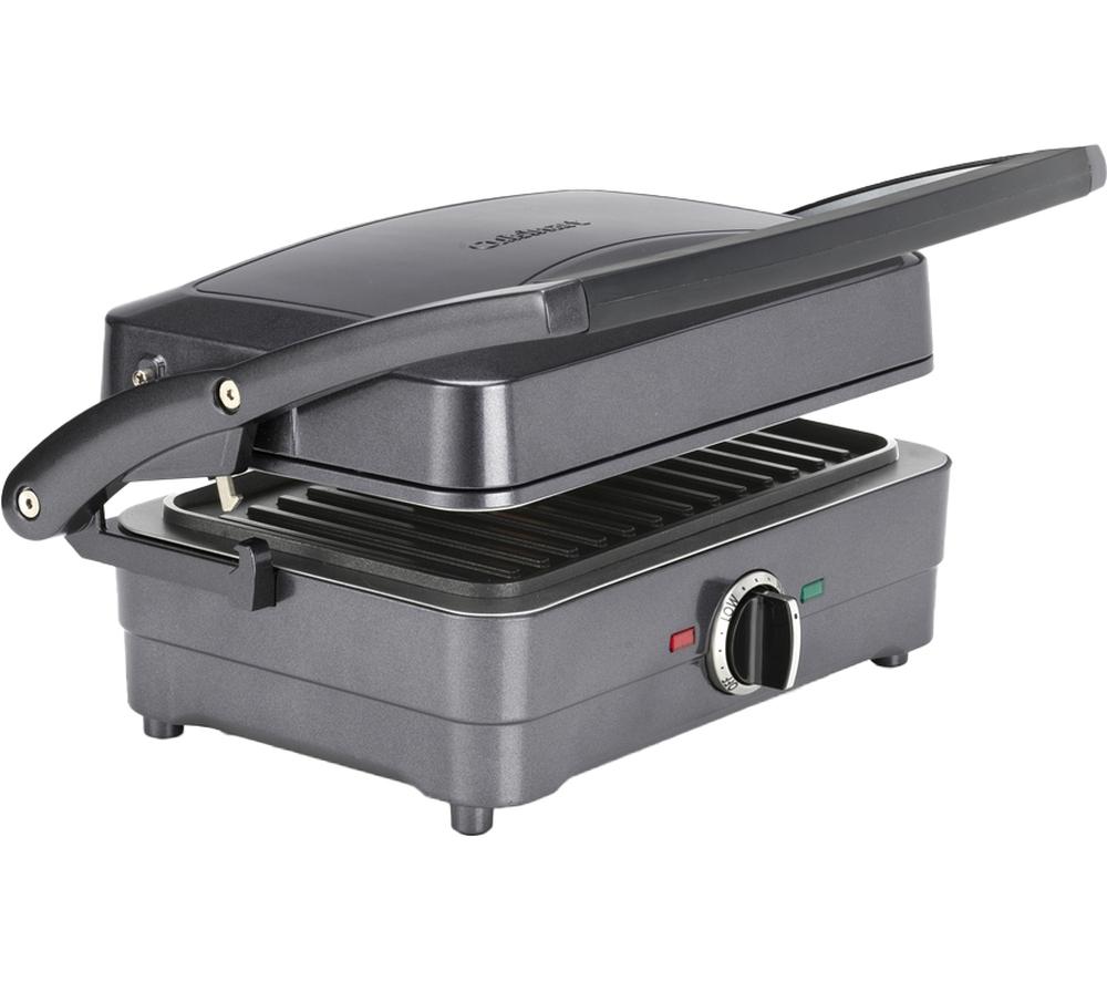CUISINART Style Collection GRSM4U 2-in-1 Grill & Sandwich Toaster - Grey