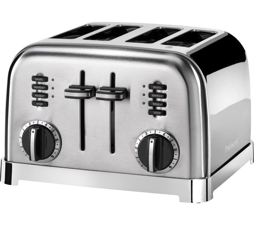 CUISINART CPT180BPU 4-Slice Toaster - Stainless Steel, Stainless Steel