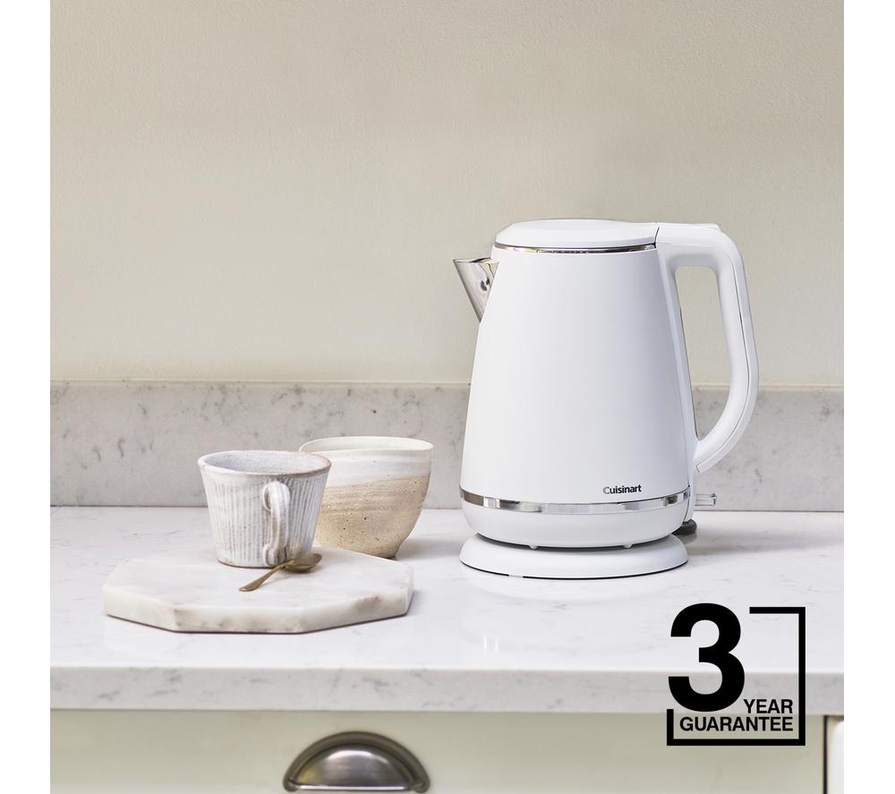 Electric kettle of 1.5 L, 3000 W, Pebble White - Cuisinart