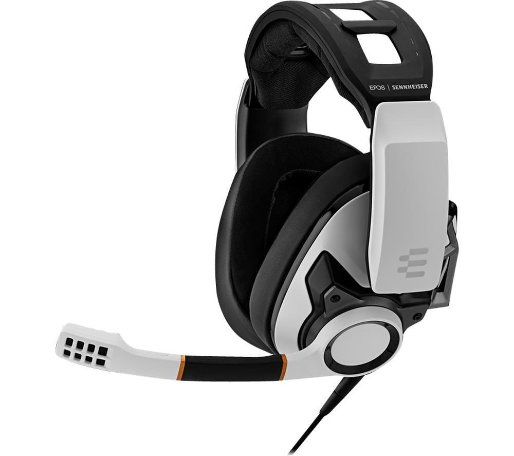 Image of EPOS SENNHEISER GSP 601 2.0 Gaming Headset - Black & White, White,Black