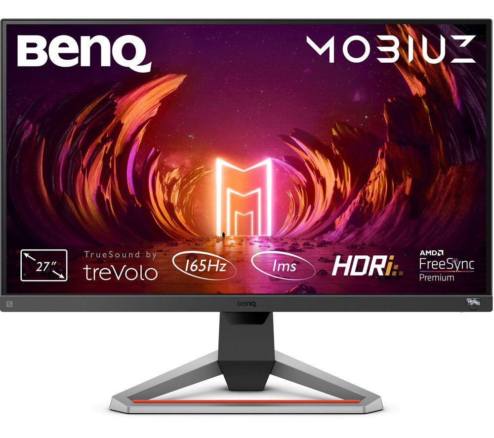BENQ Mobiuz EX2710S Full HD 27 IPS Gaming Monitor - Dark Grey, Silver/Grey