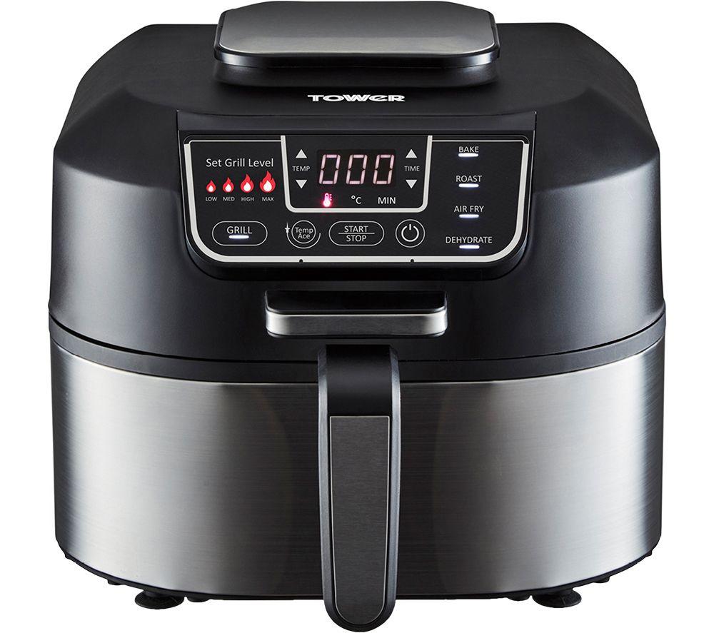 Tower Vortx T17086 Air Fryer - Black, Black