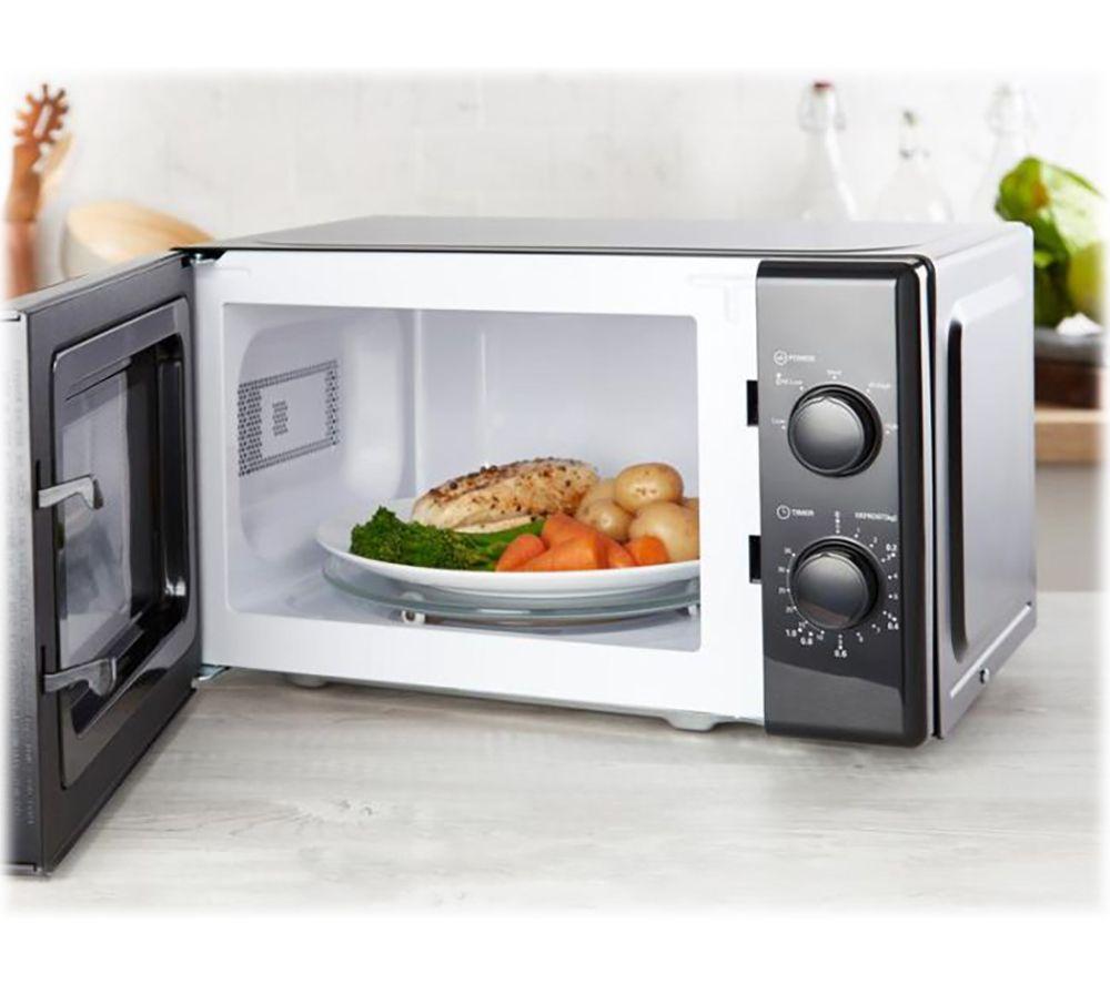 TOWER T24034BLK Solo Microwave - Black image number 3 of 8