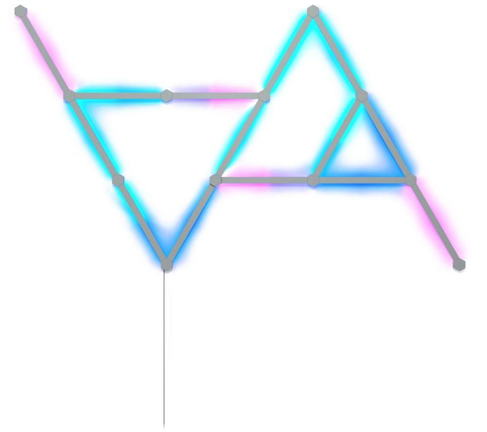 NANOLEAF Lines Smart Lights Starter Kit - Pack of 15