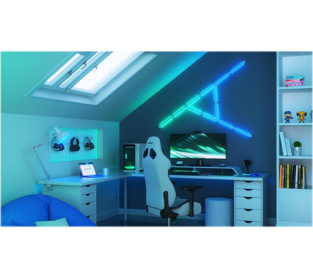 NANOLEAF Lines Smart Lights Starter Kit - Pack of 15 image number 2 of 6