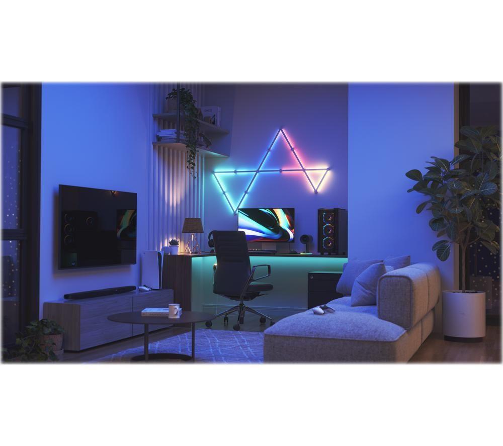 NANOLEAF Lines Smart Lights Starter Kit - Pack of 15 image number 5 of 6