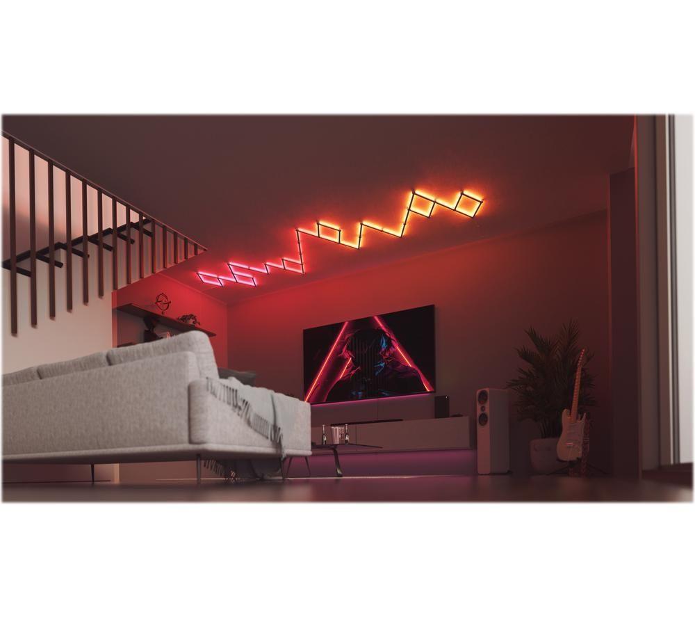 NANOLEAF Lines Smart Lights Starter Kit - Pack of 15 image number 6 of 6