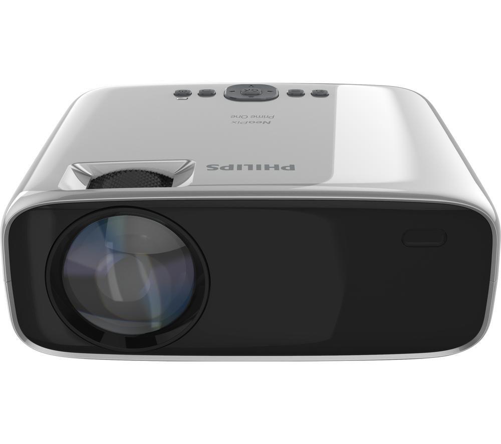 PHILIPS NeoPix Prime One NPX535 Smart HD Ready Home Cinema Projector - Black & Grey image number 2 of 9