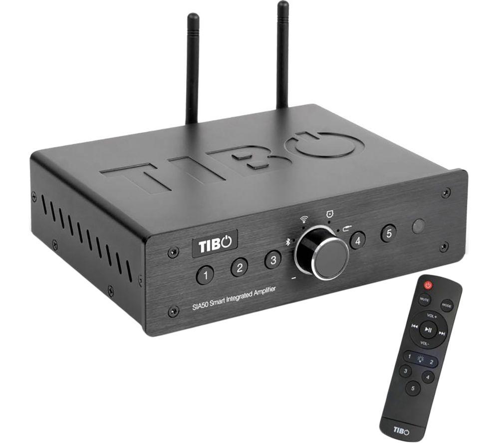Buy TIBO SIA50 Smart Stereo Amplifier Black Currys