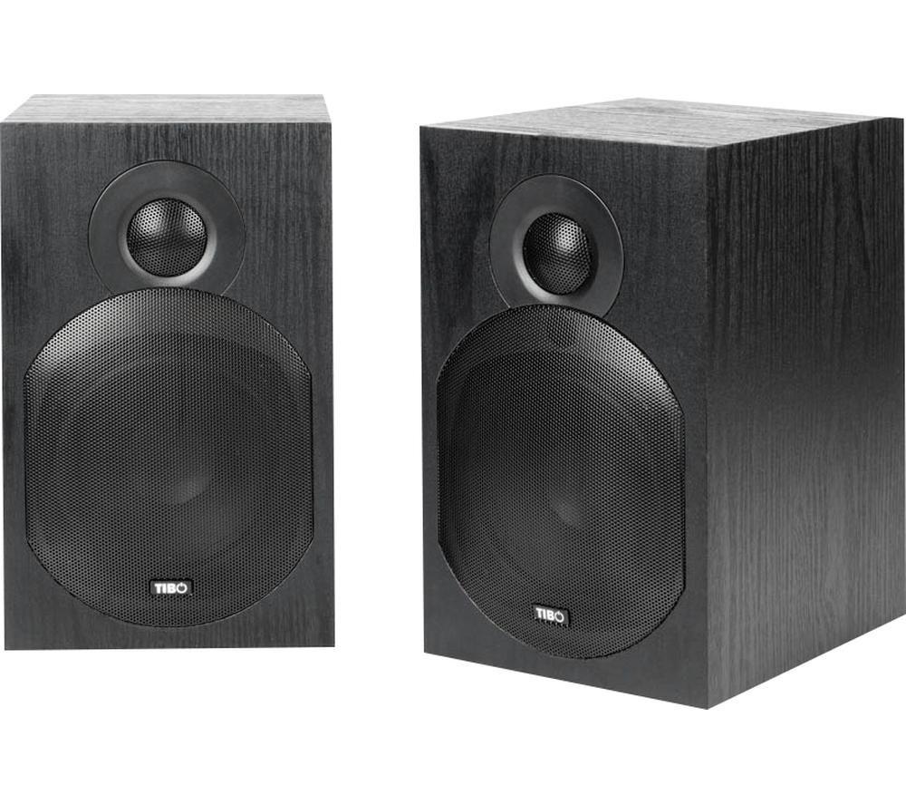 Buy TIBO Plus 2.1 Bluetooth Bookshelf Speakers Black Currys
