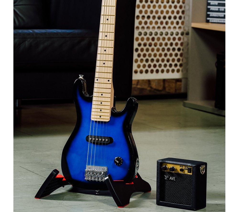 3RD AVENUE 1/4 Size Kids Electric Guitar Bundle - Blueburst image number 6 of 6