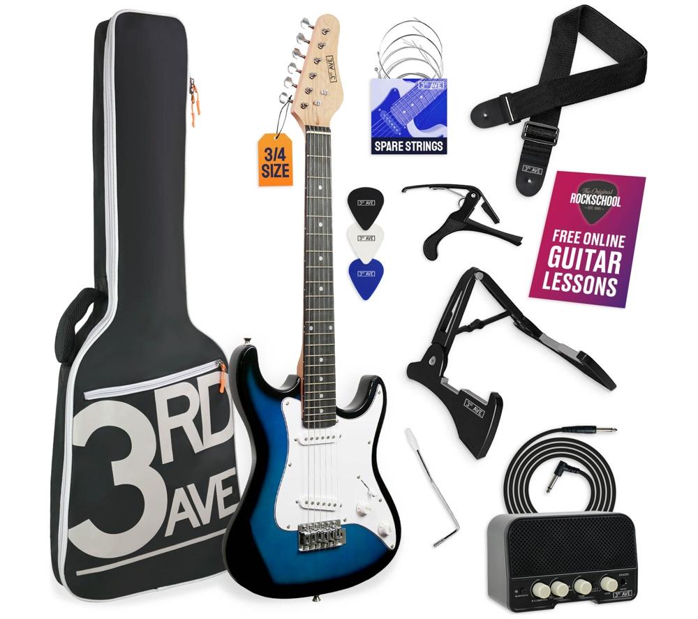 3Rd Avenue 3/4 Size Electric Guitar Ultimate Kit With Amp - Image 3