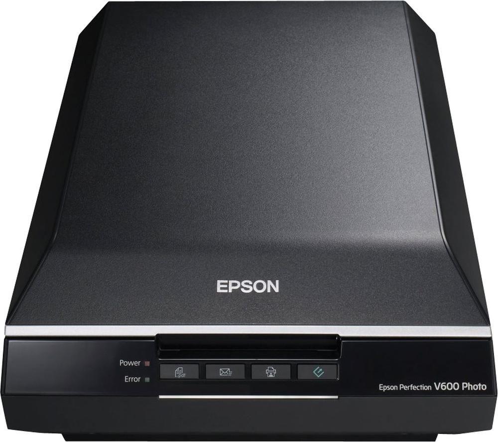 Image of Epson Perfection V600 Photo Scanner, Black