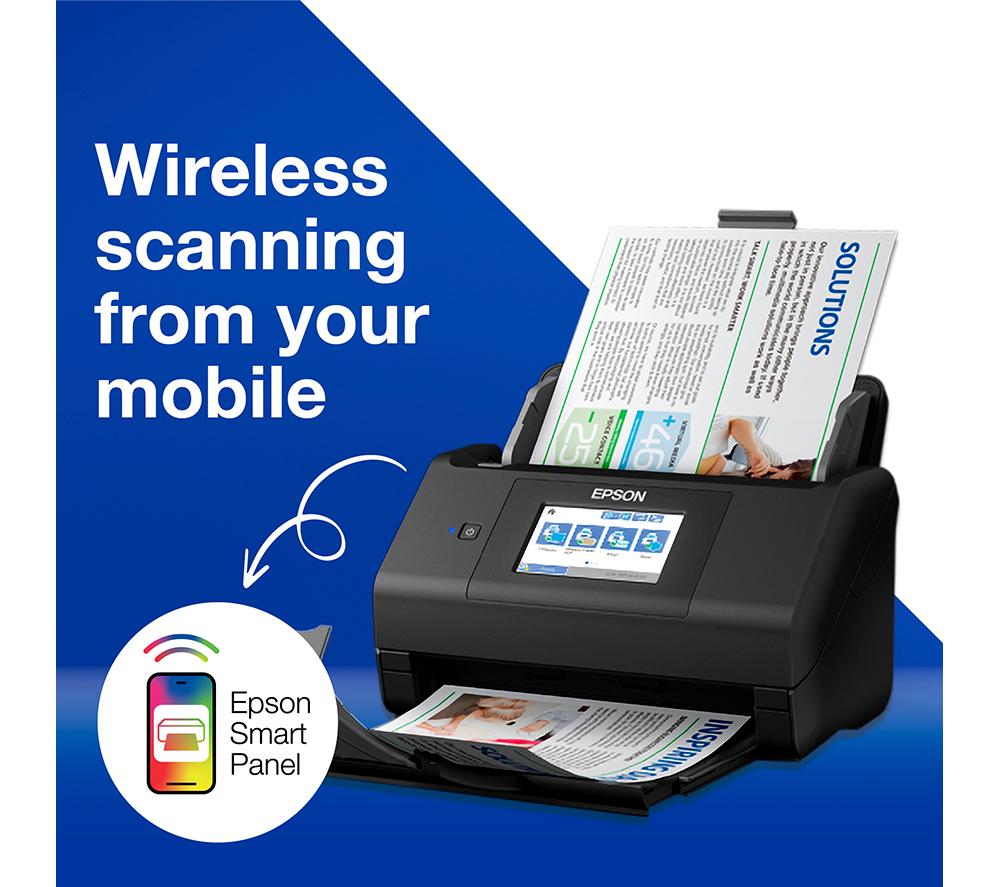 EPSON WorkForce ES-580W Document Scanner image number 3 of 8