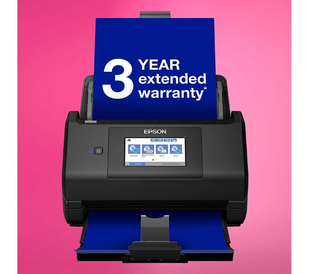 EPSON WorkForce ES-580W Document Scanner image number 6 of 8
